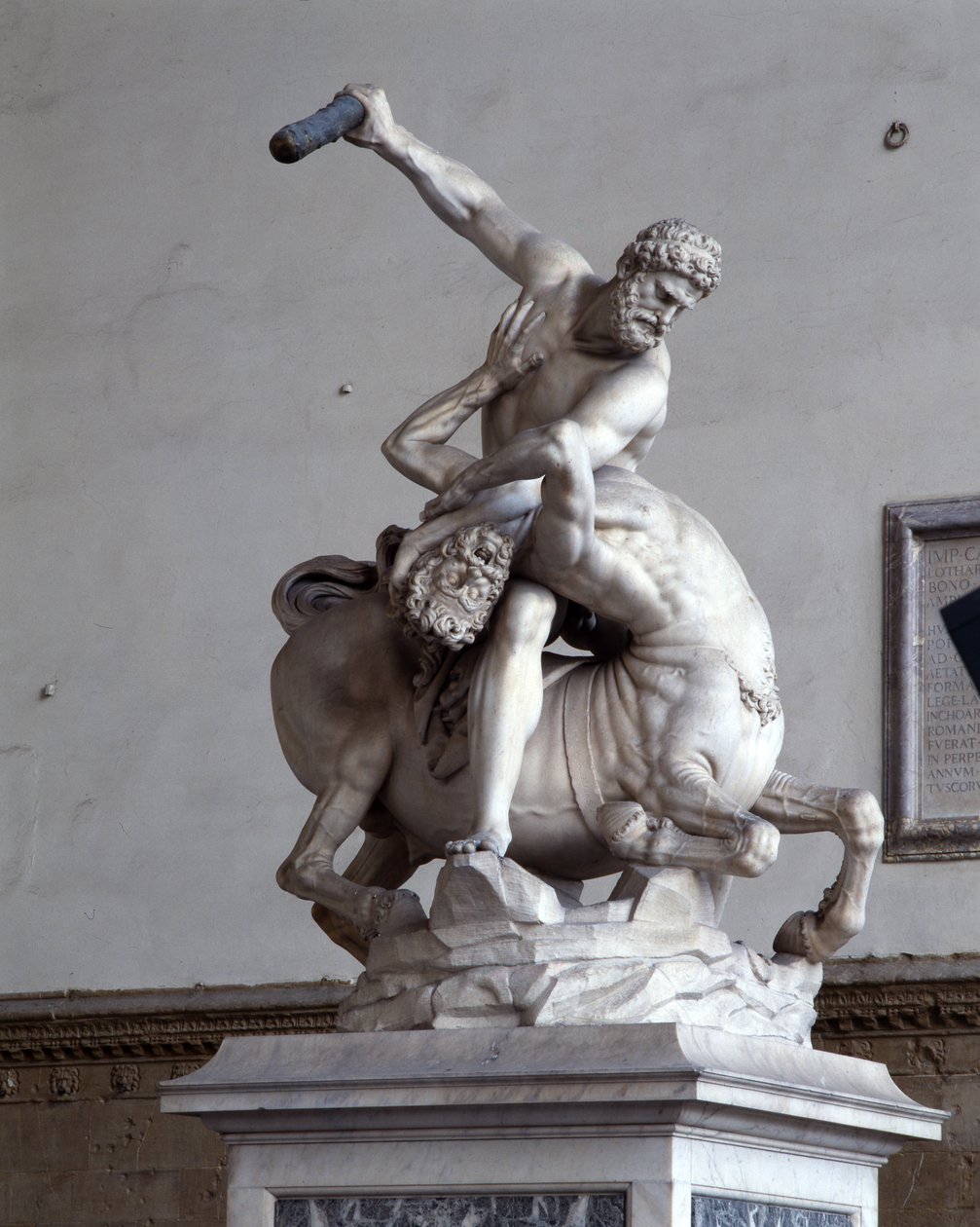 Herkules zabíjí kentaura (mramor) (viz také 353893-4) od Giambologna