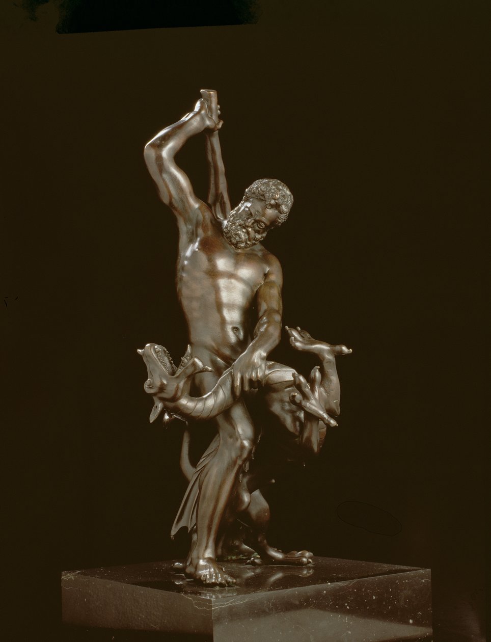 Herkules a Hydra (bronz) od Giambologna