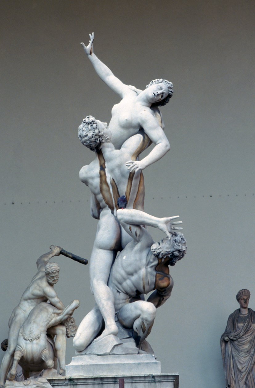 Znásilnění sabinských žen, c1583 od Giambologna