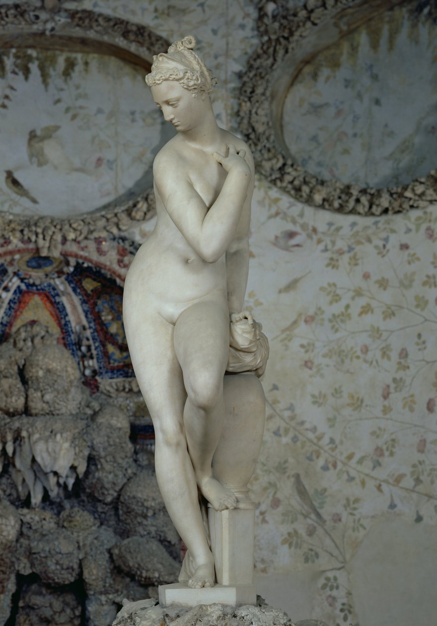 Venuše vystupující z koupele, 1573 (mramor) od Giambologna