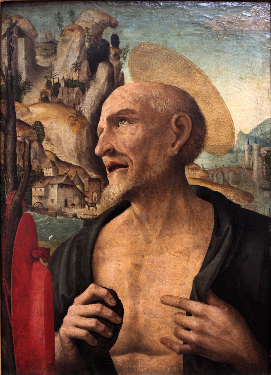 Svatý Jeroným kajícník od Gian Francesco de Maineri