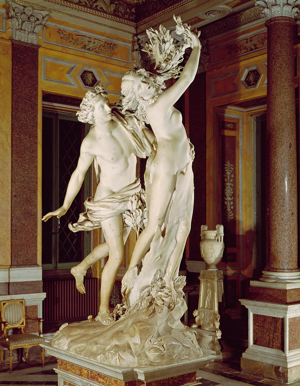 Apollo a Daphne, 1622-25 (mramor) od Gian Lorenzo Bernini