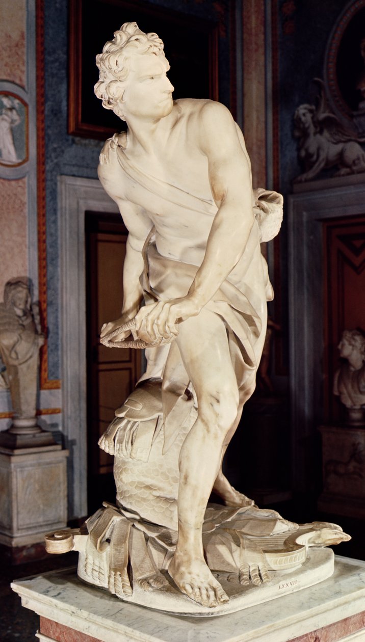 David, 1623-24 (mramor) od Gian Lorenzo Bernini