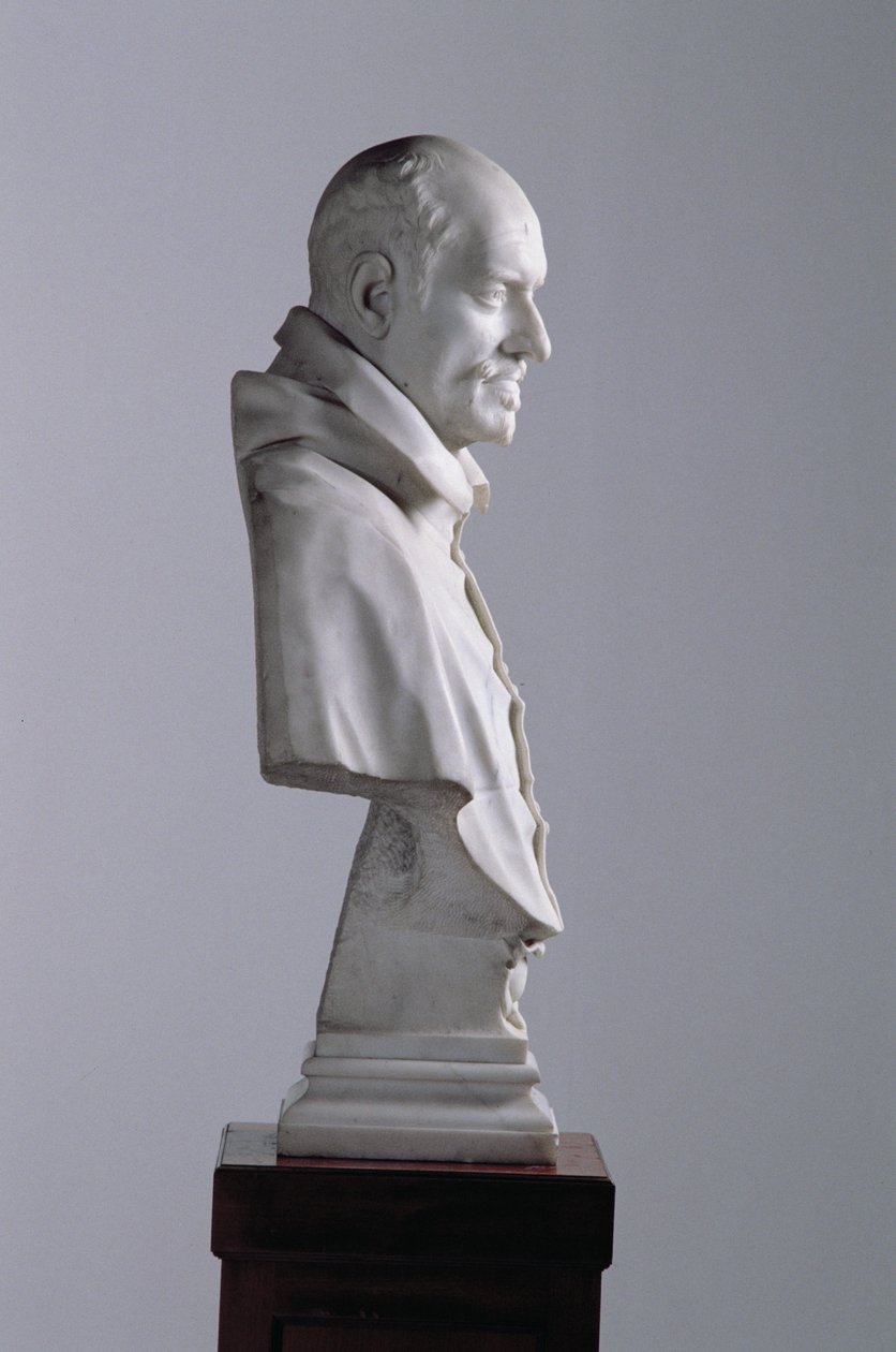 Portrét Alessandra Damasceni-Peretti-Montalto, 1622-23 (mramor) (viz také 149092, 149093 a 149095) od Gian Lorenzo Bernini