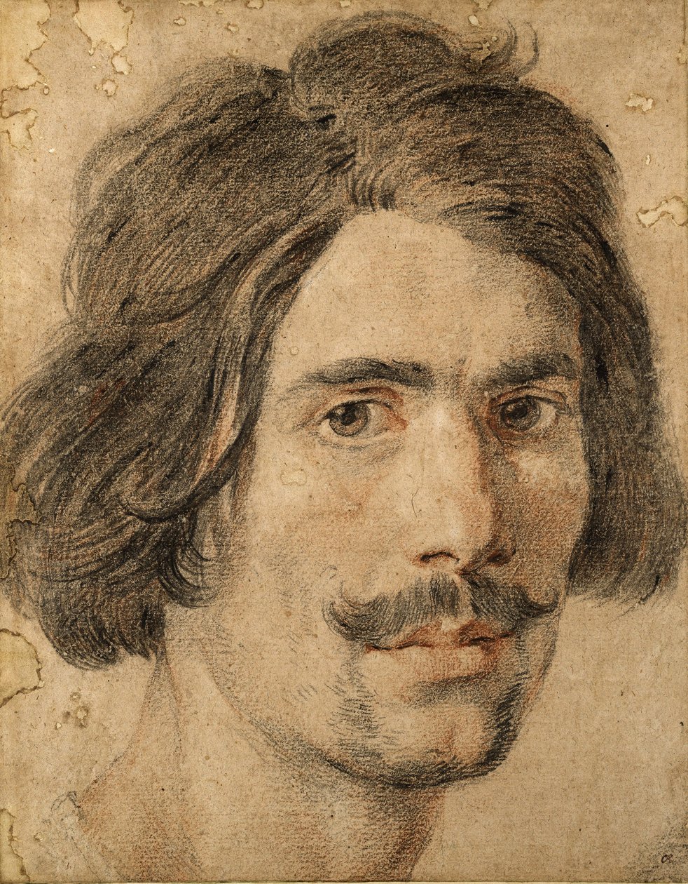 Autoportrét, Gian Lorenzo Bernini, asi 1635 od Gian Lorenzo Bernini