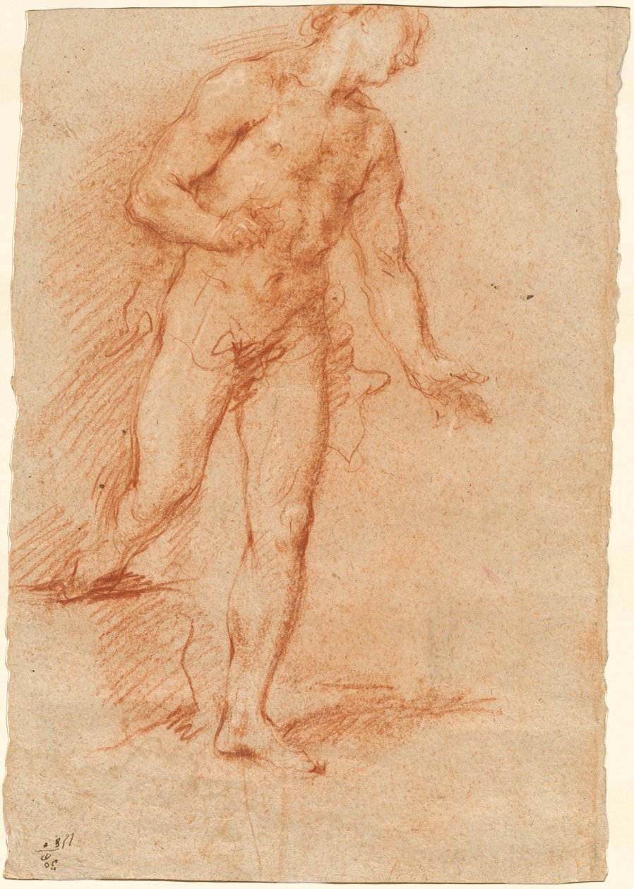 Mužský akt od Gian Antonio Guardi