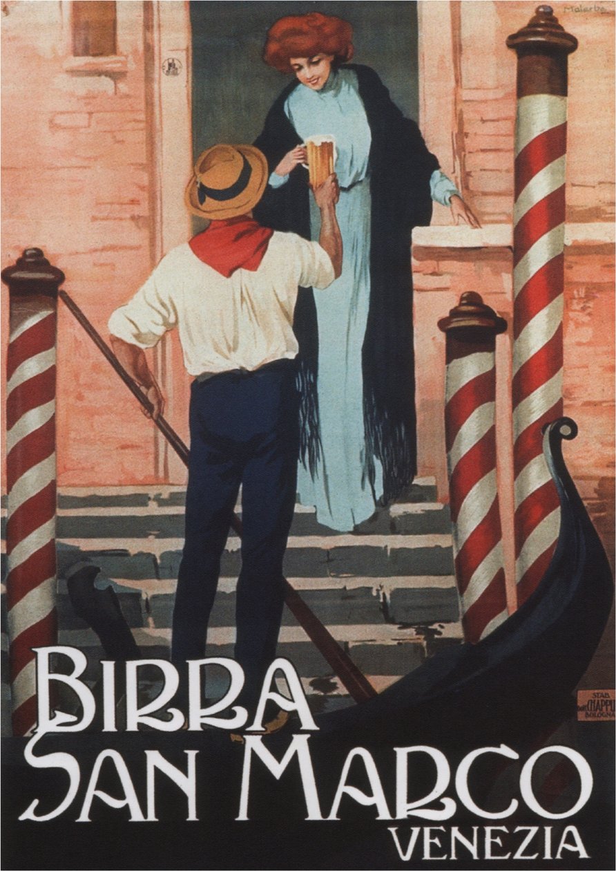 Pivo San Marco, c. 1909 od Gian Emilio Malerba