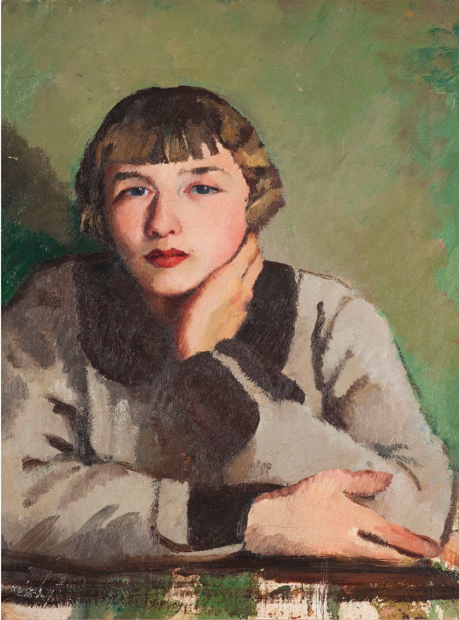 Mladá dívka, 1920-1925. od Gian Emilio Malerba