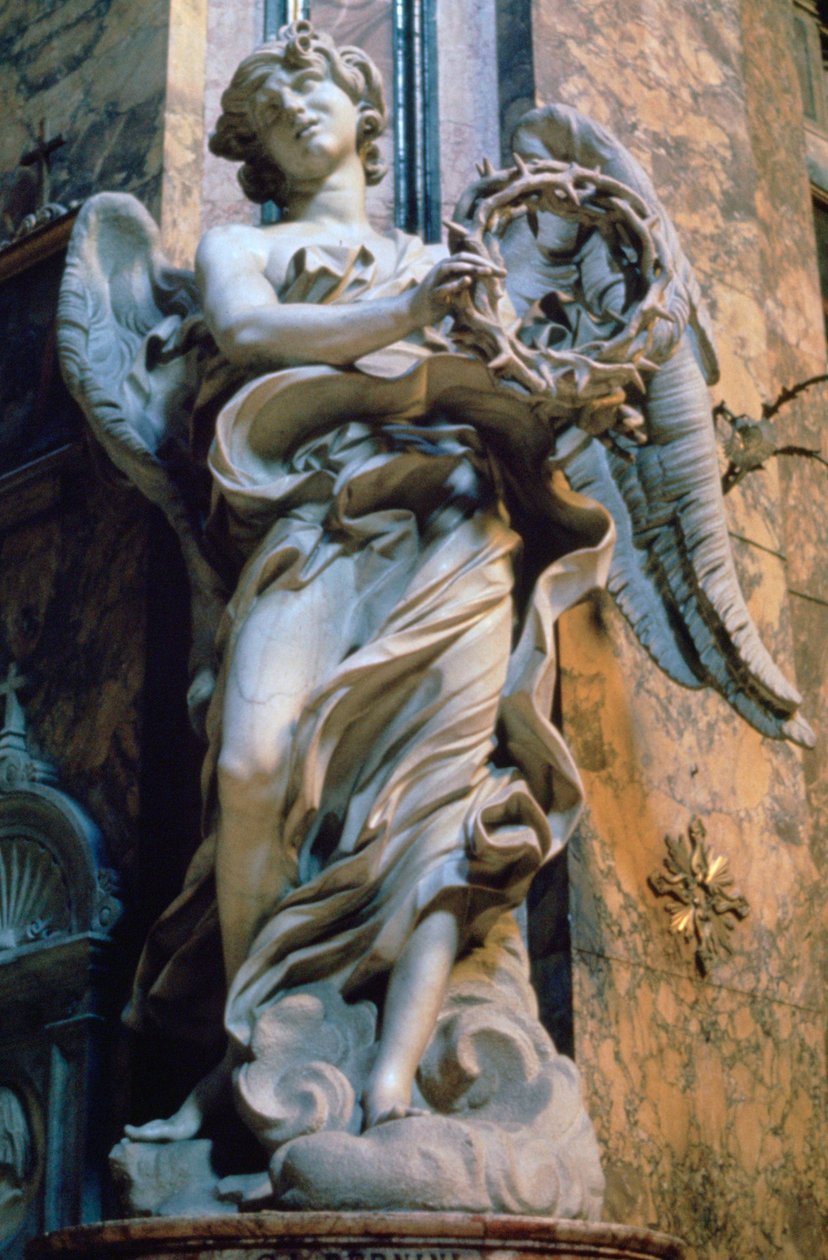 Anděl s trnovou korunou, 1667-1669 od Gian Lorenzo Bernini