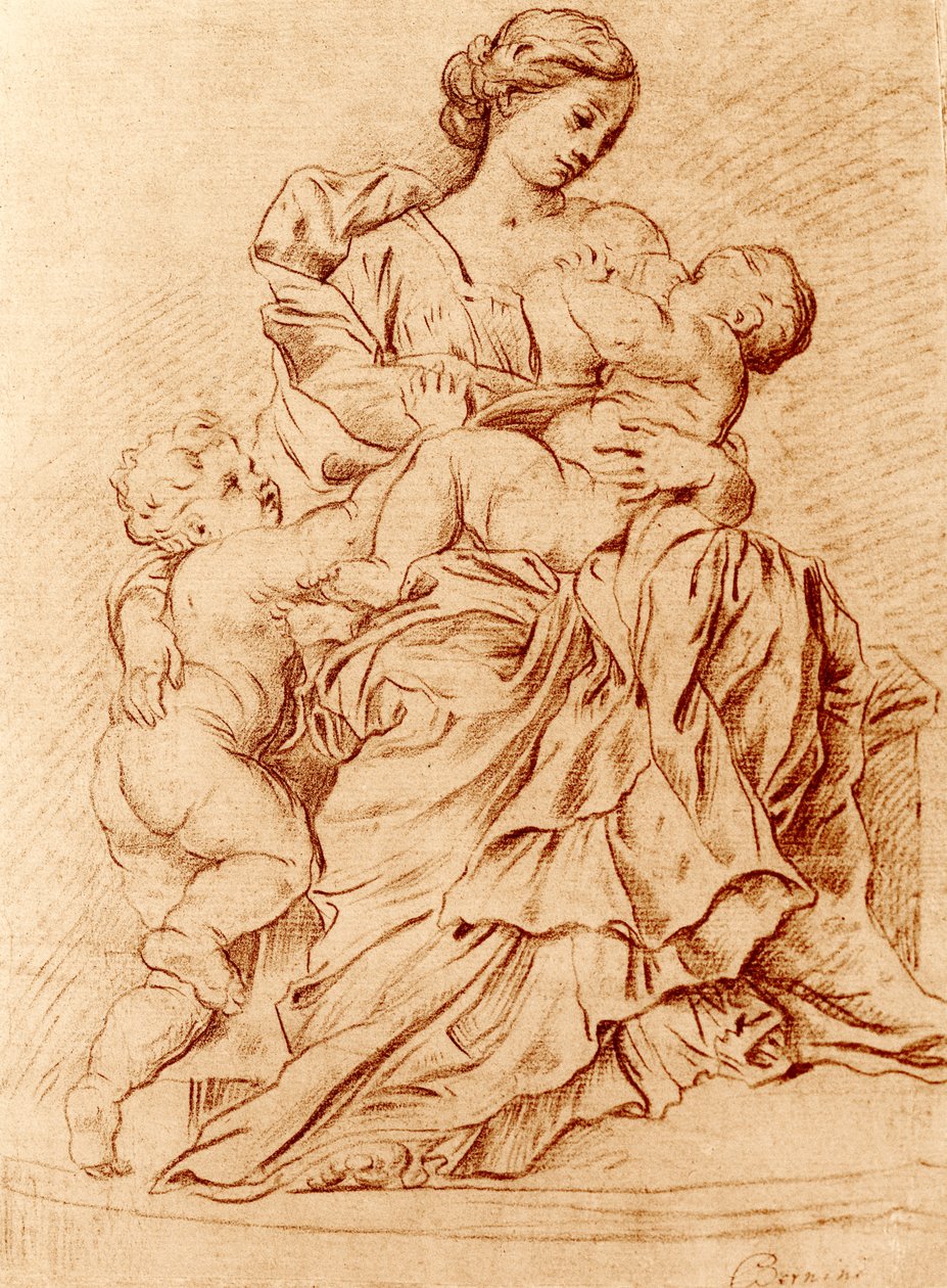 Charita od Gian Lorenzo Bernini