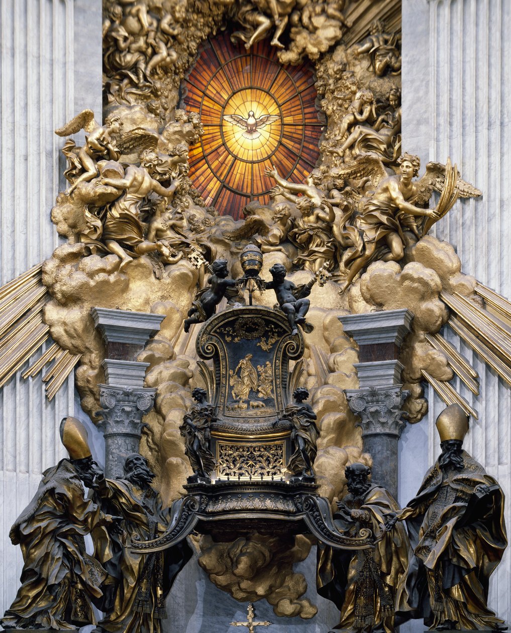 Stolice svatého Petra od Gian Lorenzo Bernini