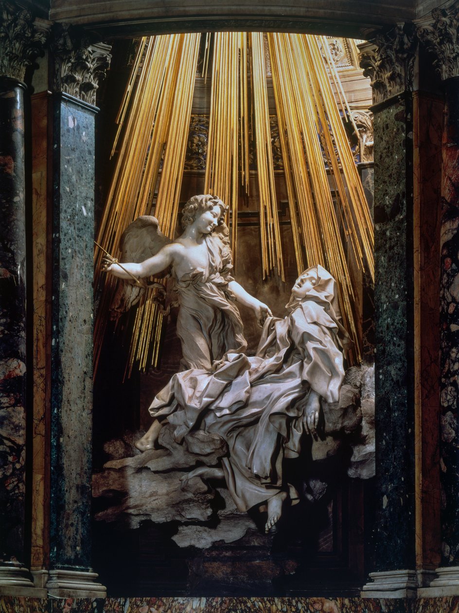 Extáze svaté Terezy z Avily od Gian Lorenzo Bernini