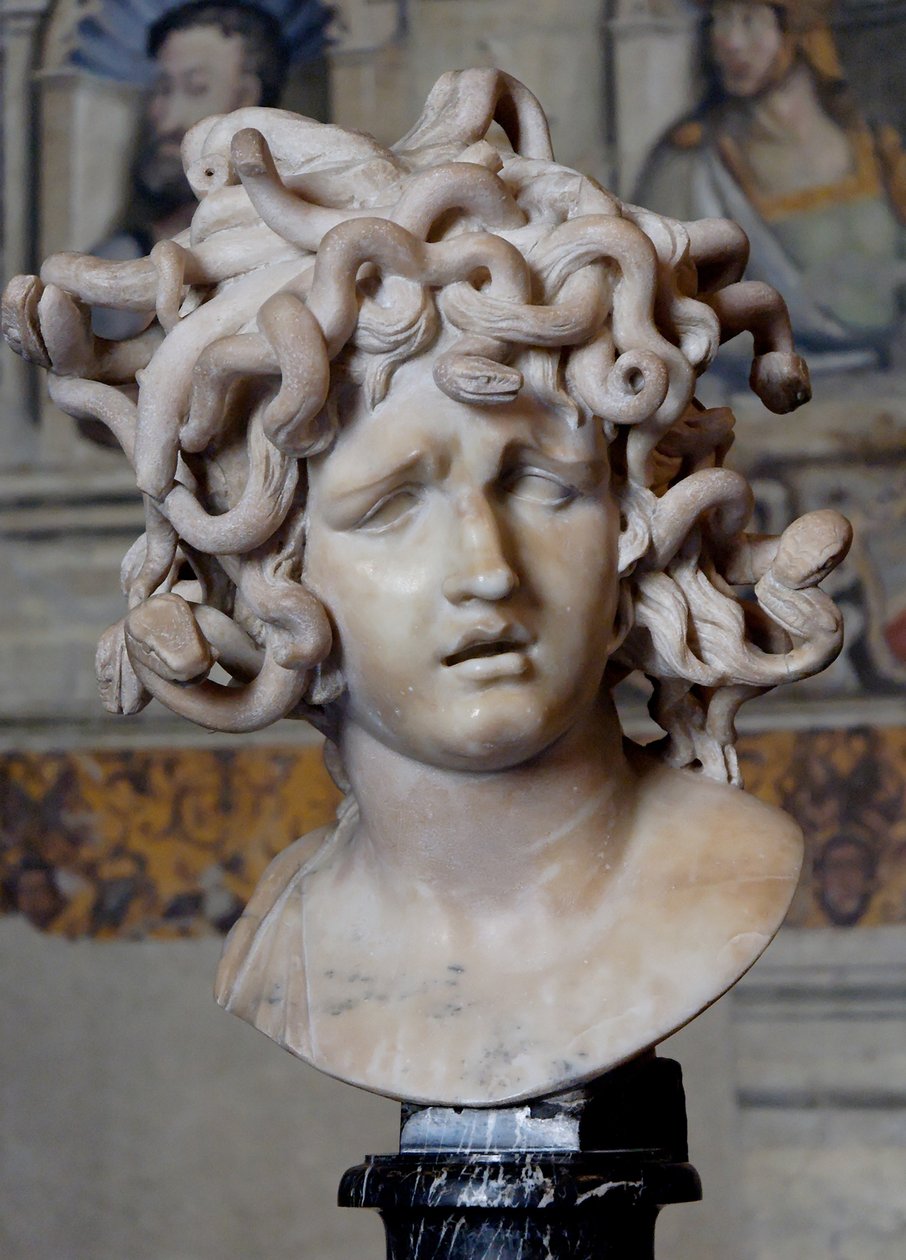 Hlava Medúzy, 1630 od Gian Lorenzo Bernini