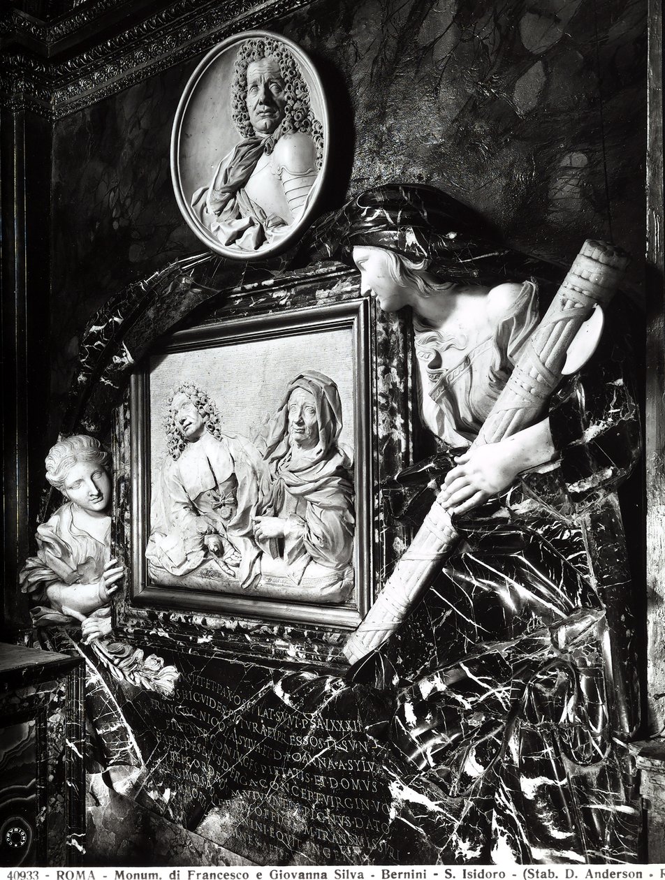 Památník Francesca a Giovanni Silva od Gianlorenza Berniniho, 1663 od Gian Lorenzo Bernini