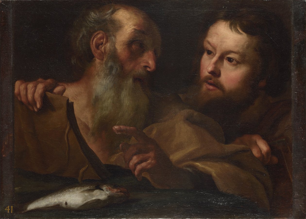 Svatí Ondřej a Tomáš, před rokem 1627 od Gian Lorenzo Bernini