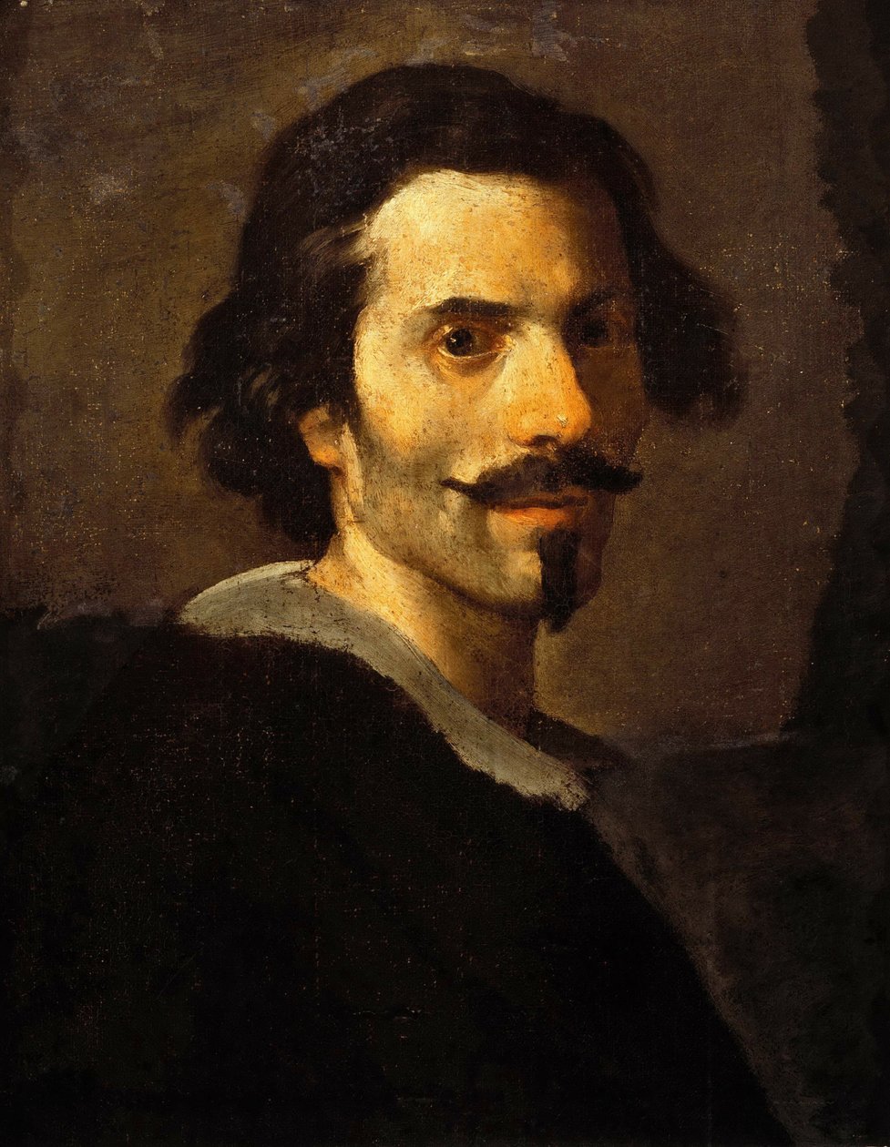 Autoportrét Gianlorenza Berniniho jako zralého muže (1638-40) od Gian Lorenzo Bernini