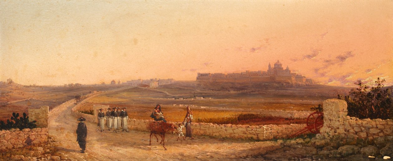 City, Malta, 1888 od Giancinto Gianni