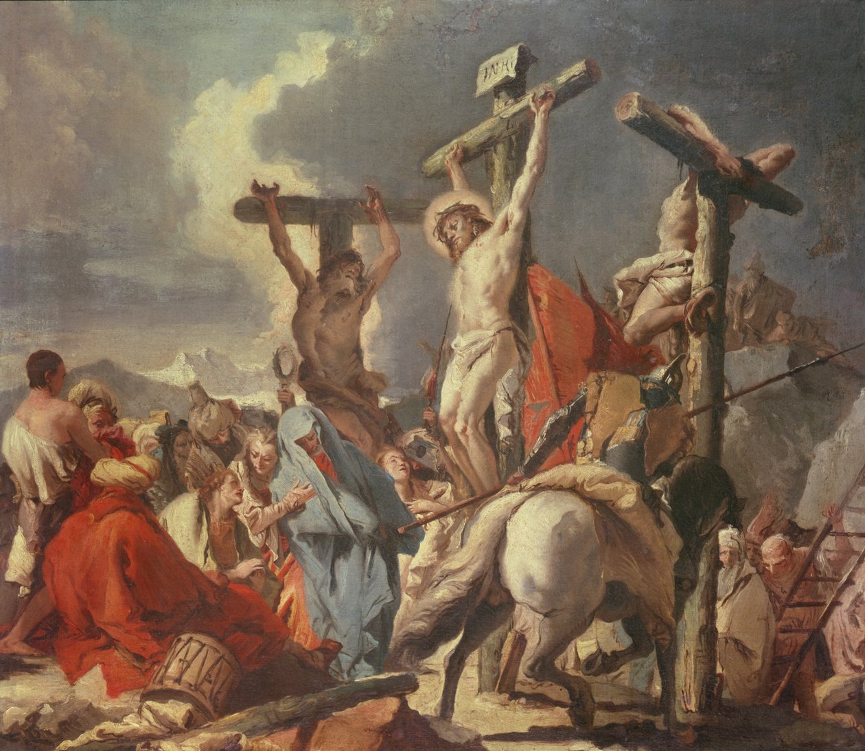 Kristus na kříži od Giovanni Domenico Tiepolo