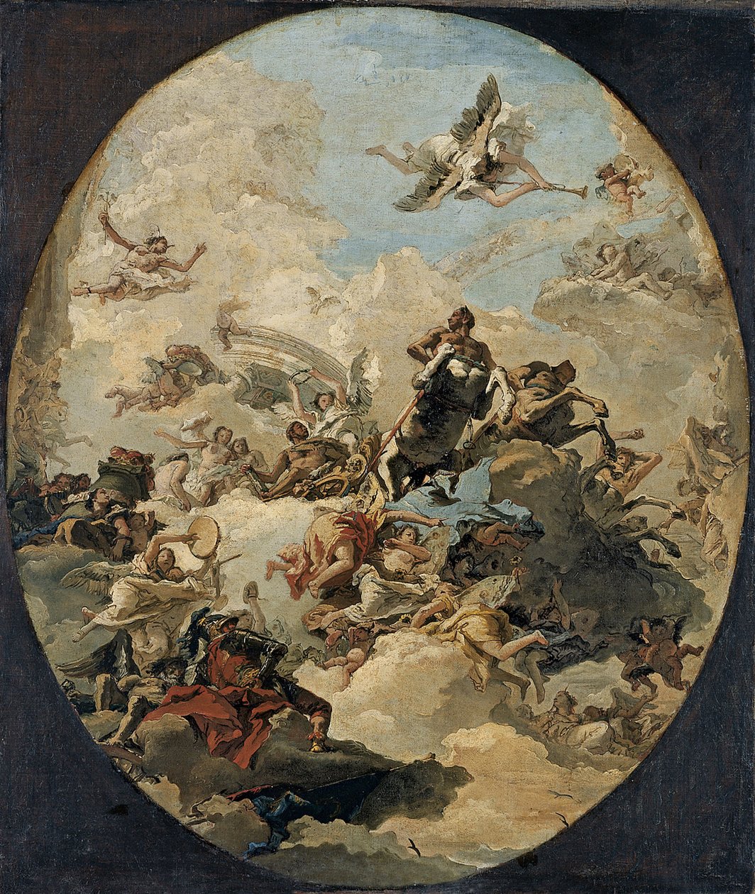 Apoteóza Herkula od Giovanni Domenico Tiepolo
