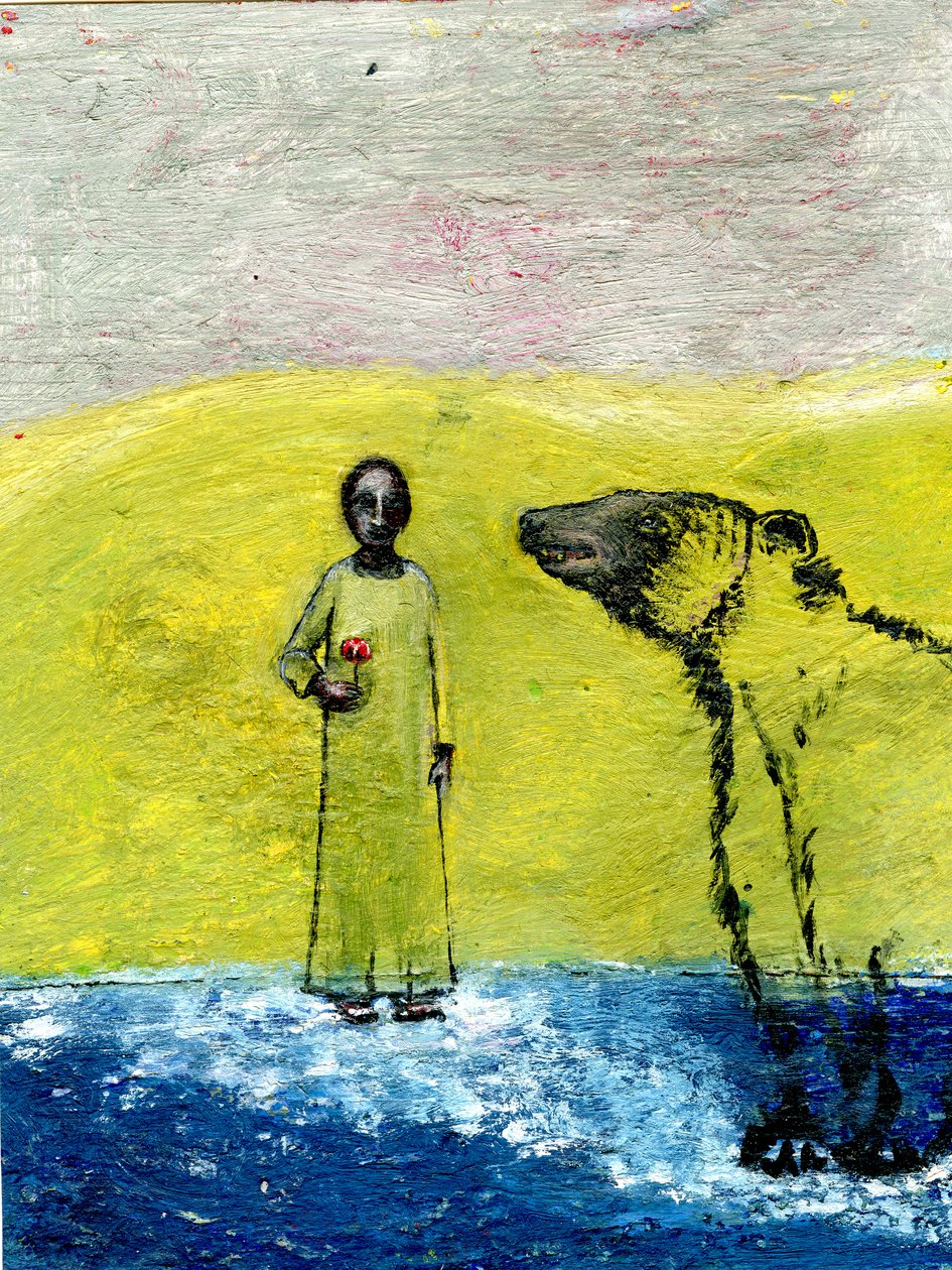 Sladká růže a hnědý medvěd, 2005, od Gigi Sudbury
