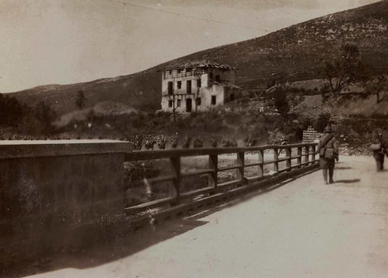 Album "Pictures of War II": Italští vojáci ve Val Chiusone do Podsenice, 09/1917 (čb foto) od Gigliucci Gigliucci