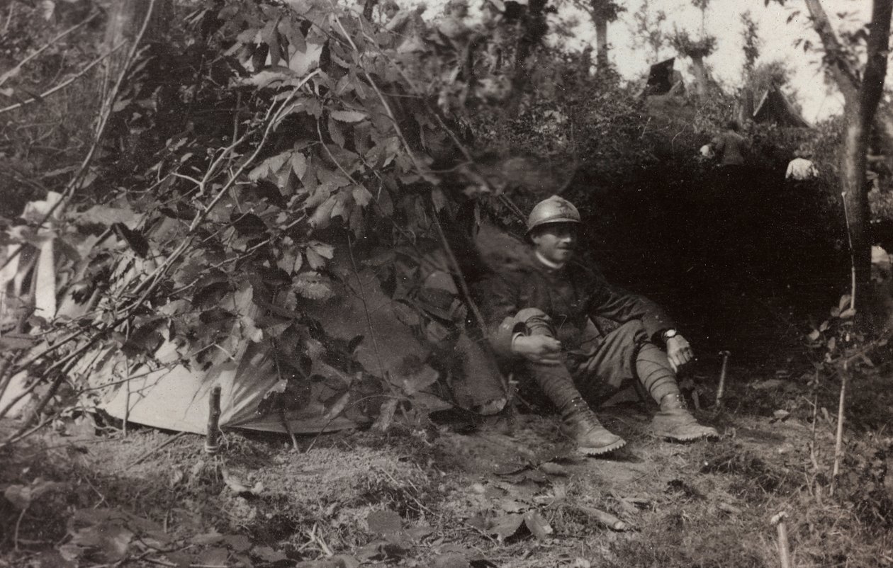 Album "Pictures of War II": Italští vojáci ve Val Chiusone do Podsenice, 09/1917 (čb foto) od Gigliucci Gigliucci