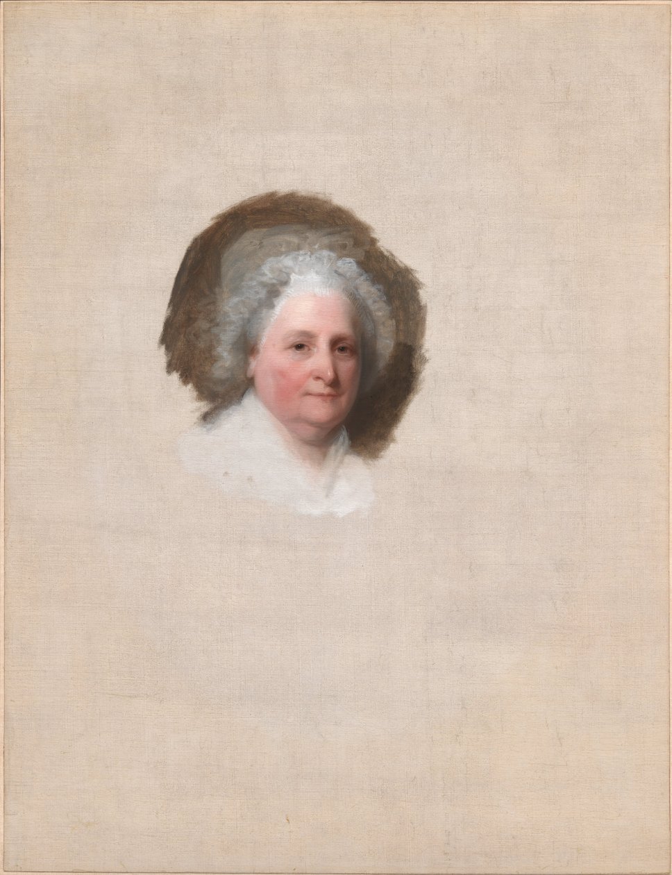 Martha Washington (Portrét Athenaeum) od Gilbert Stuart