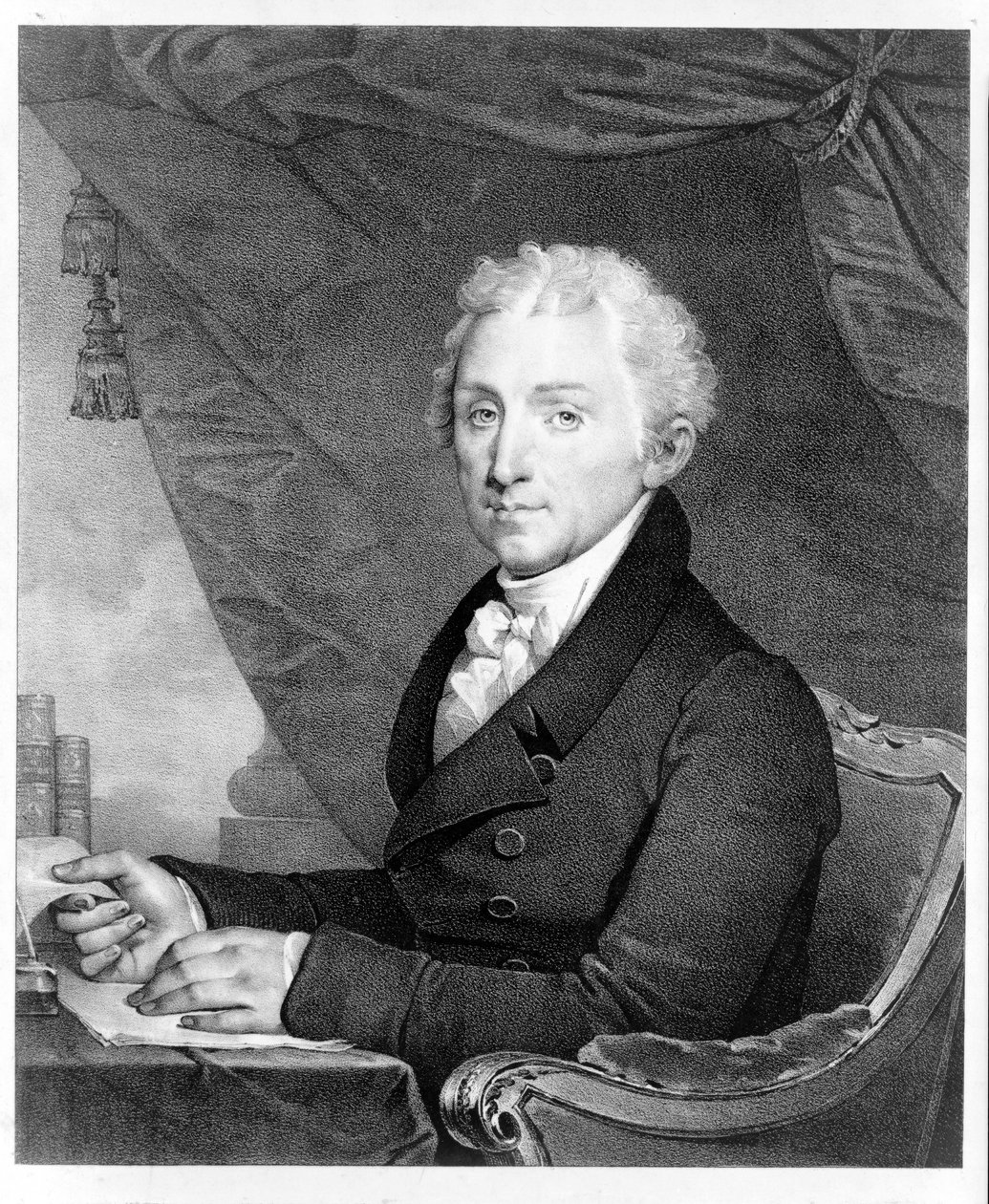 Portrét Jamese Monroea, hospoda. 1828 od Gilbert Stuart