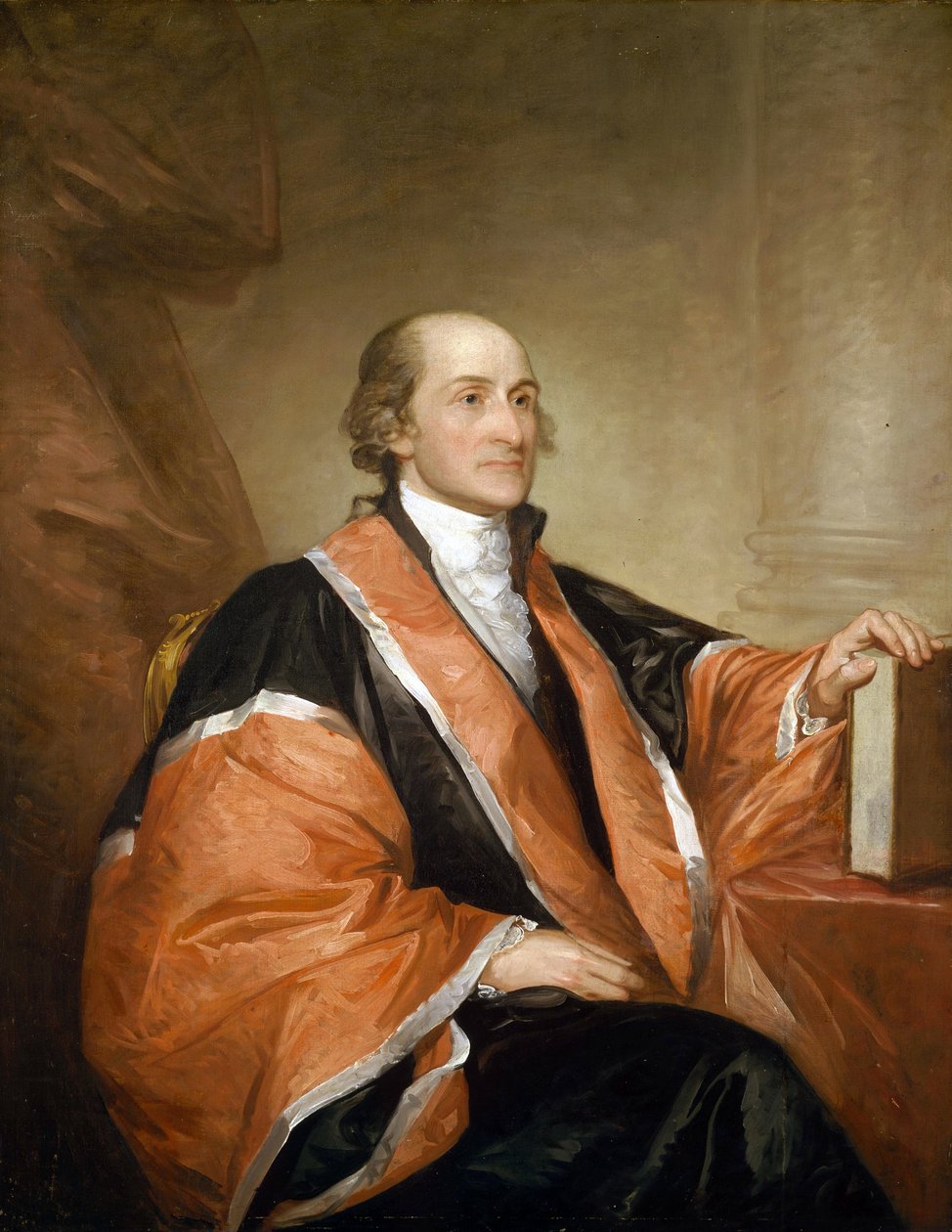 Portrét Johna Jaye od Gilbert Stuart