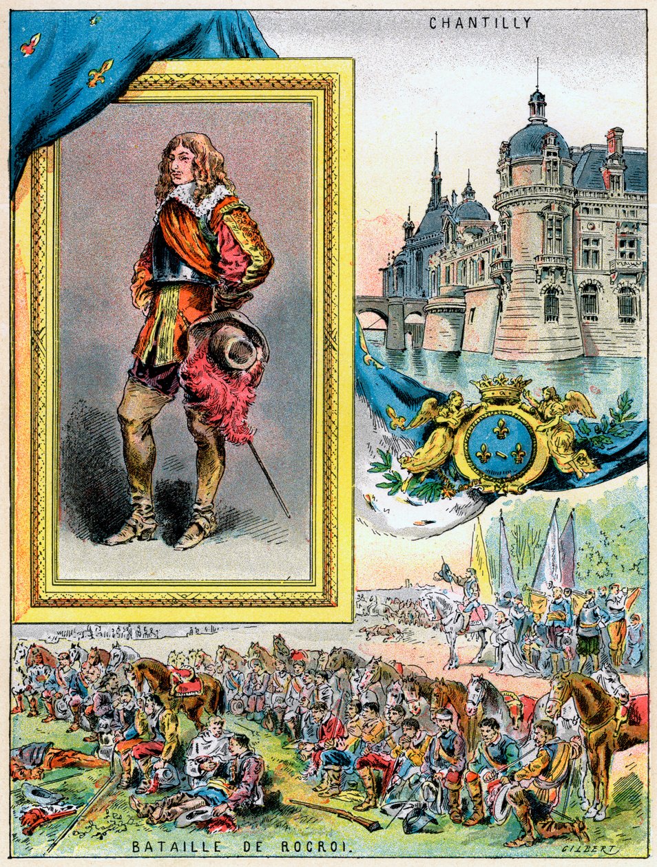 Louis II Bourbonský, princ z Condé, 1898 od Gilbert