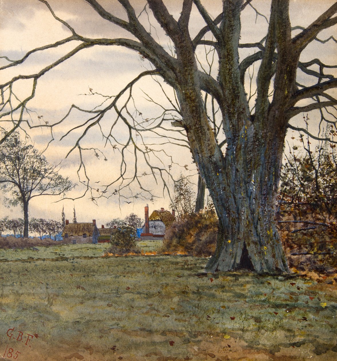 Prastarý strom od Gilbert Baird Fraser