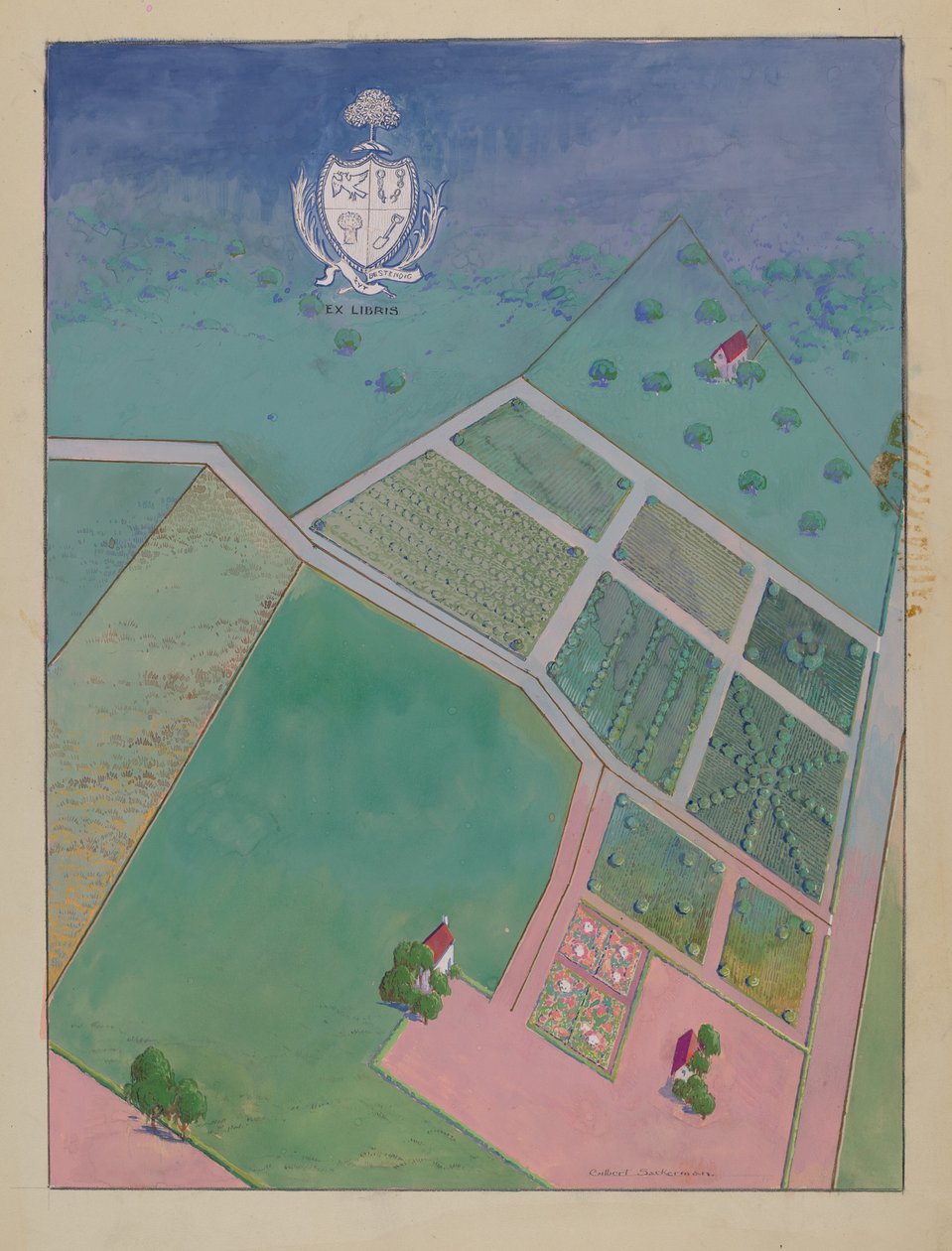 J. Dyckman Estate, c. 1936. od Gilbert Sackerman