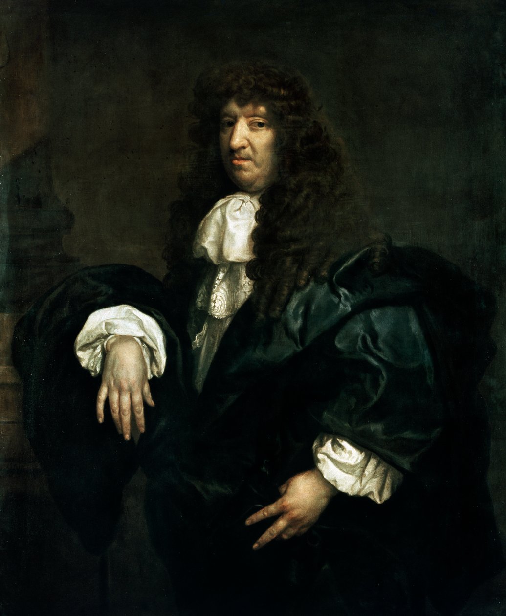 Portrét Samuela Butlera, cca 1670-80 (olej na plátně) od Gilbert Soest