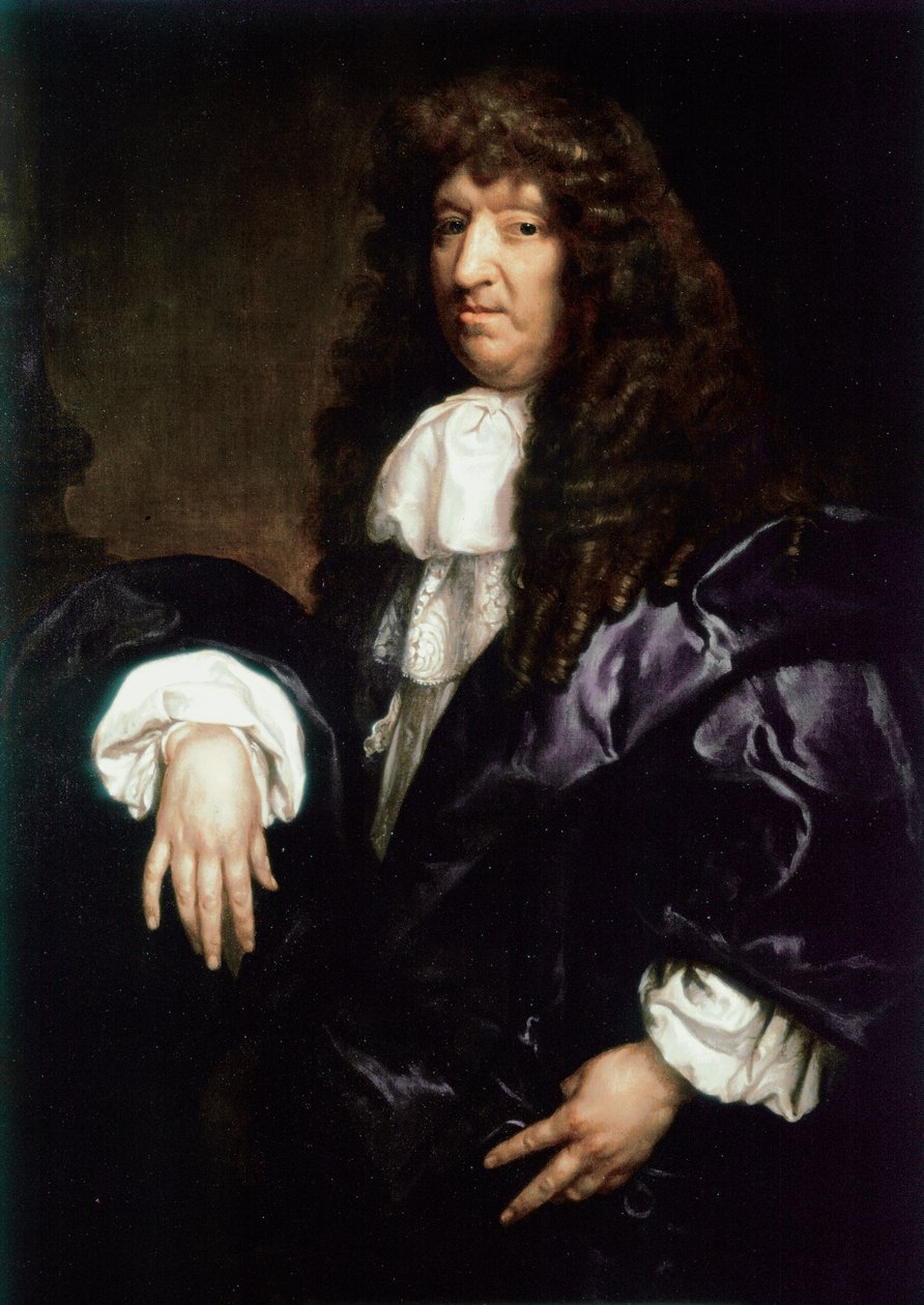 Samuel BUTLER, Portrét 1670 (olej na plátně) od Gilbert Soest