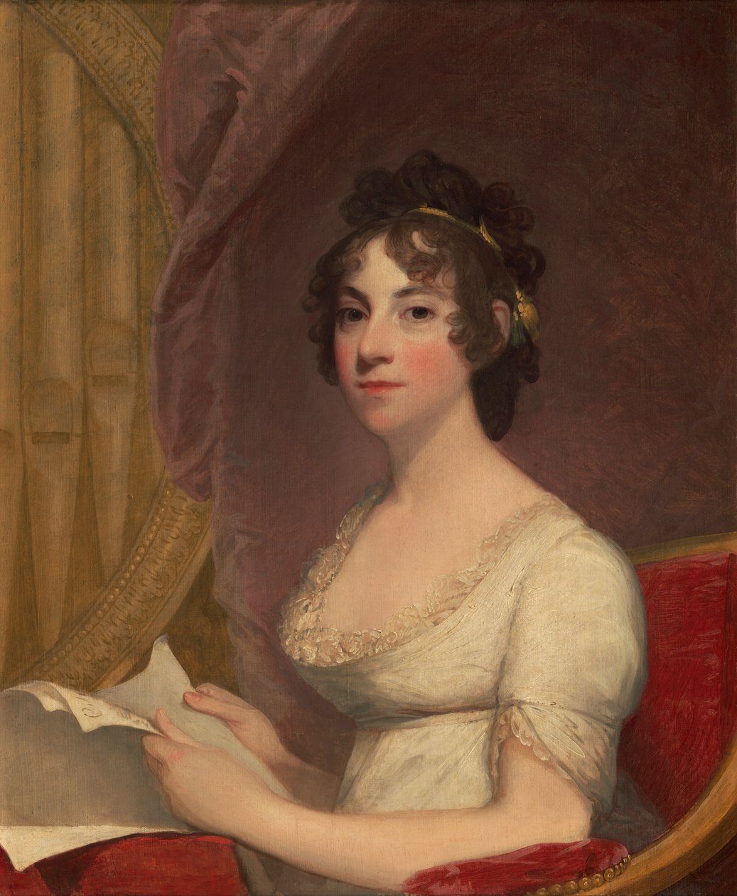 Anna Maria Brodeau Thorntonová (paní William Thorntonová) od Gilbert Stuart