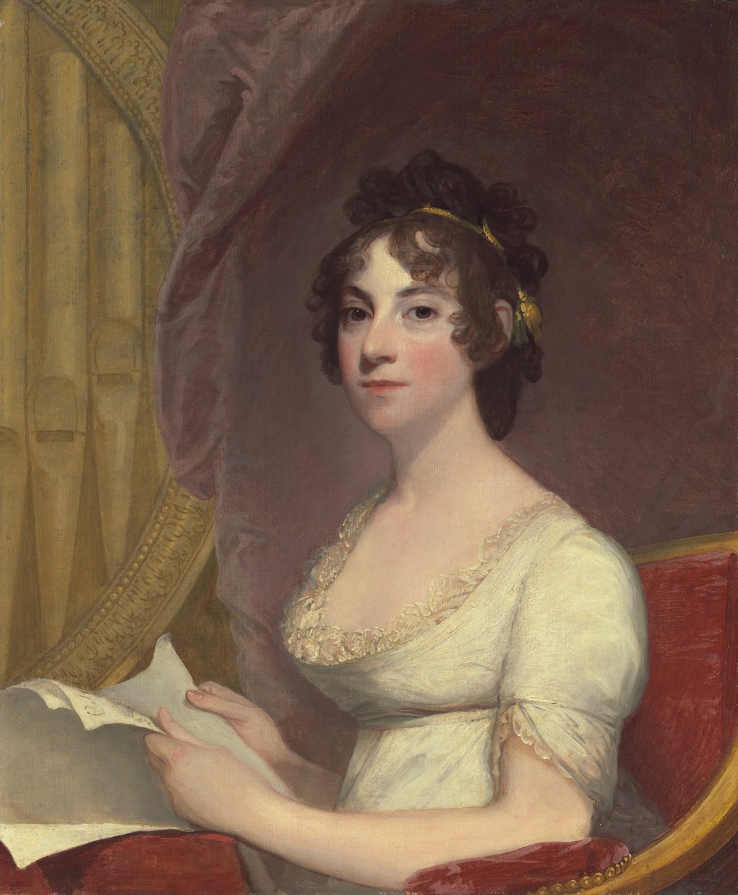 Anna Maria Brodeau Thornton (paní William Thornton) od Gilbert Stuart