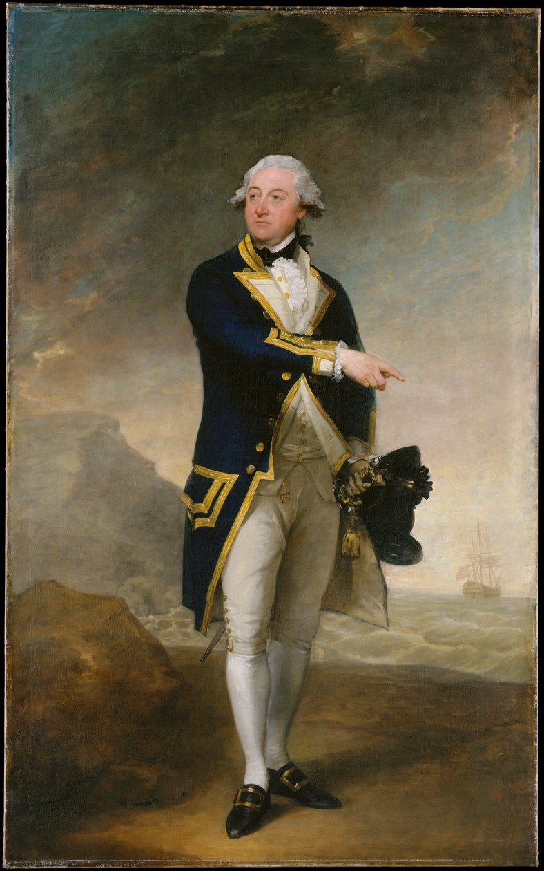 Kapitán John Gell od Gilbert Stuart