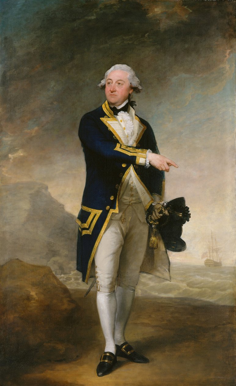 Kapitán John Gell, 1785. od Gilbert Stuart