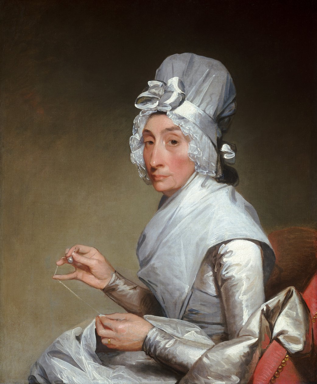 Catherine Brass Yates paní Richard Yates, 17931794. od Gilbert Stuart