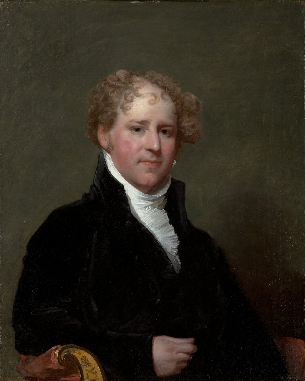 Charles Davis (1777–1821), kolem 1808-09 (olej na dřevěné desce) od Gilbert Stuart