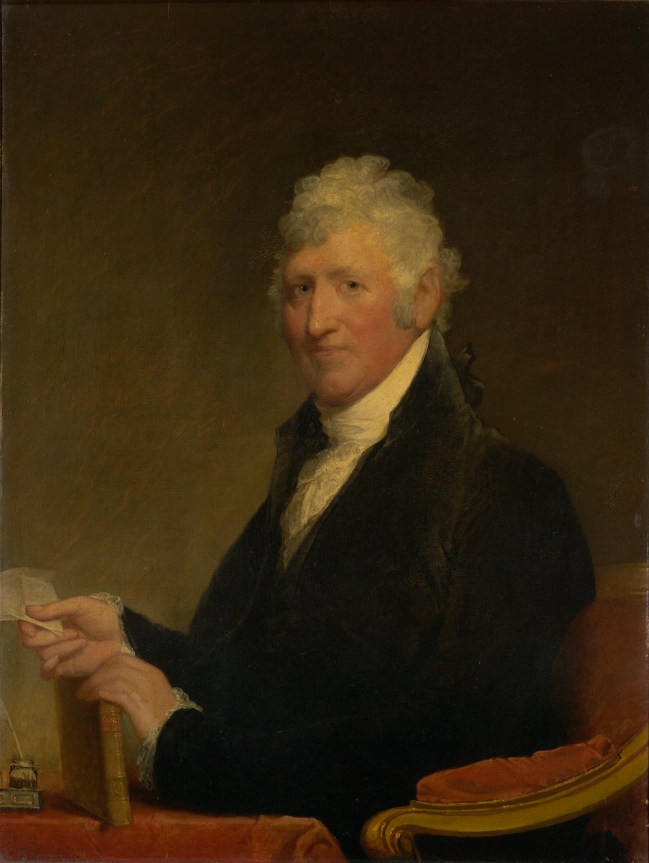 Plukovník David Humphreys (1752-1818), B.A. 1771, M.A. 1774 od Gilbert Stuart