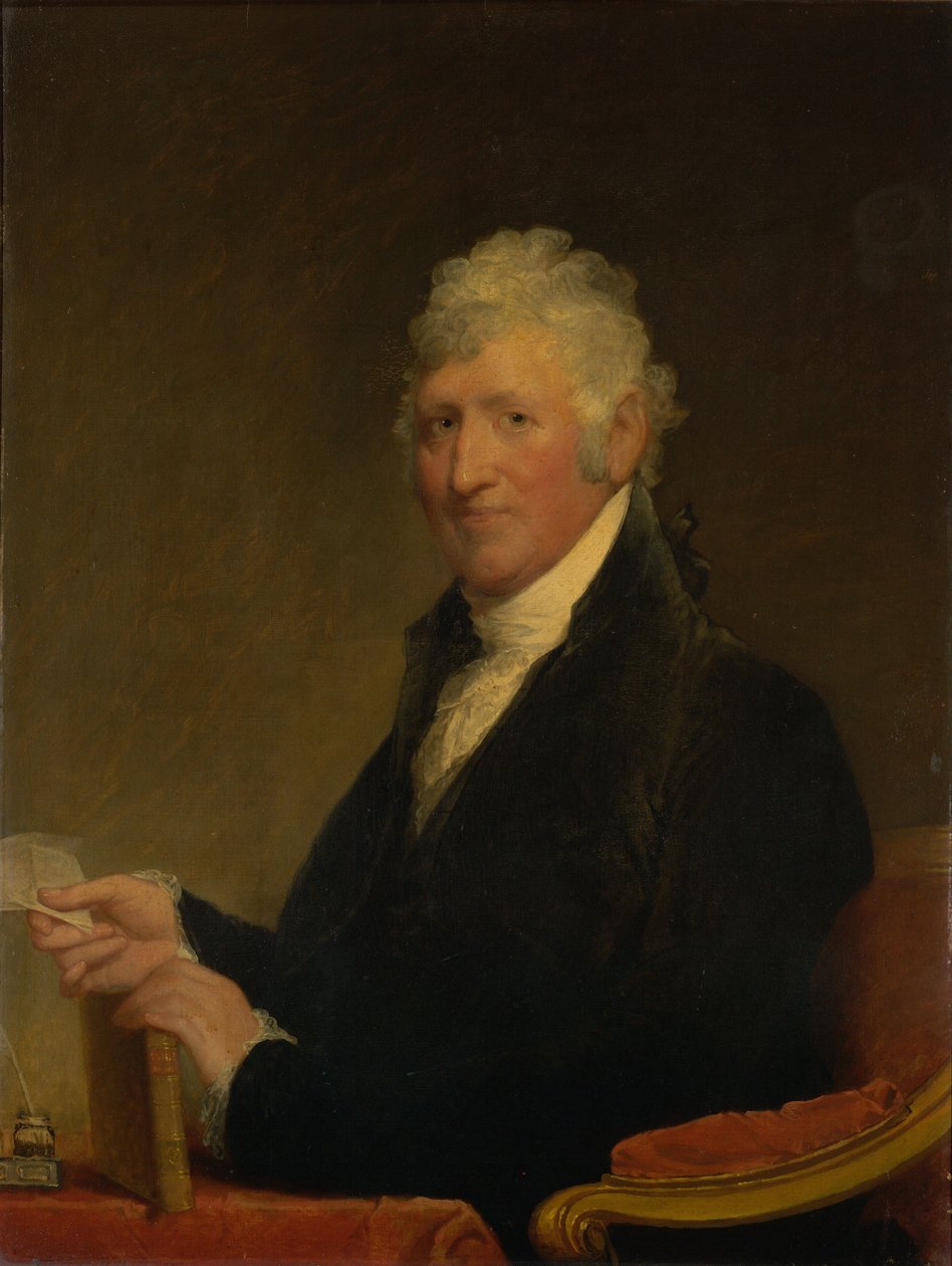 Plukovník David Humphreys (1752-1818), B.A. 1771, M.A. 1774 od Gilbert Stuart