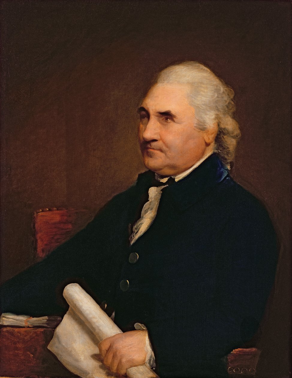 Plukovník Isaac Barre, 1785 od Gilbert Stuart