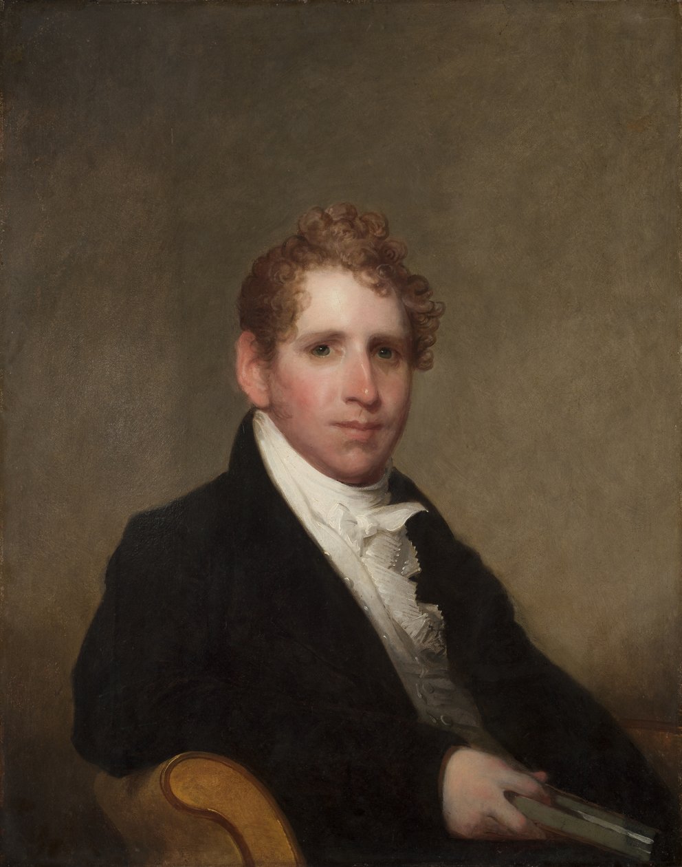 Dr. James Stuart, asi 1815 (olej na dřevě) od Gilbert Stuart
