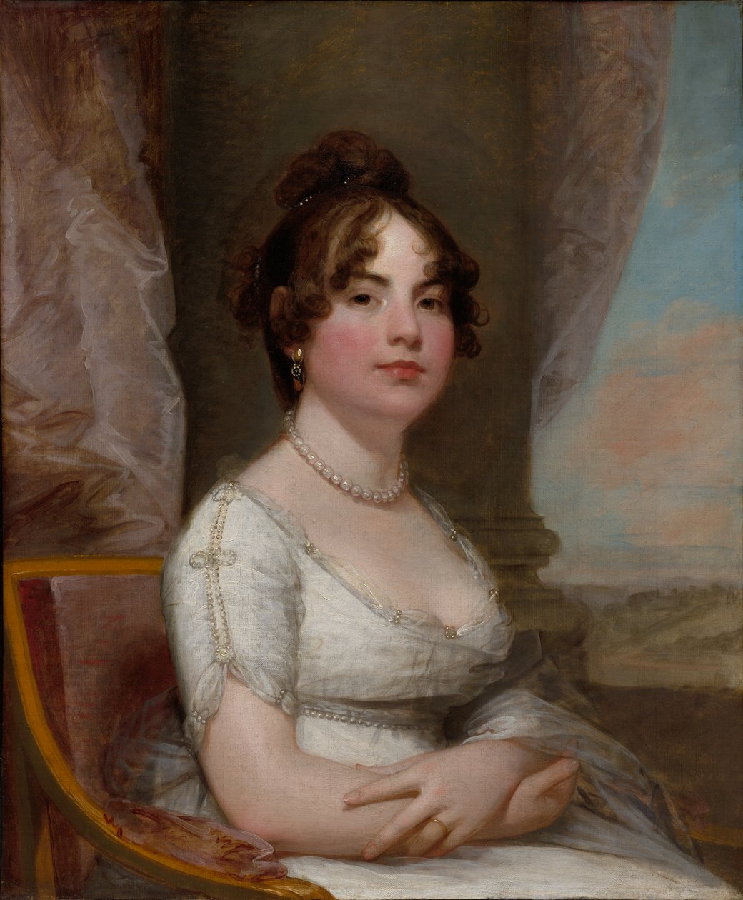 Elizabeth Beltzhoover Masonová od Gilbert Stuart