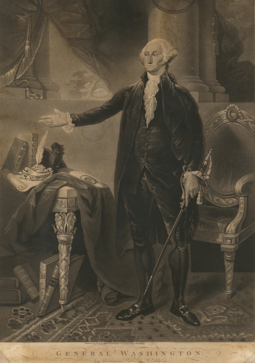 George Washington od Gilbert Stuart