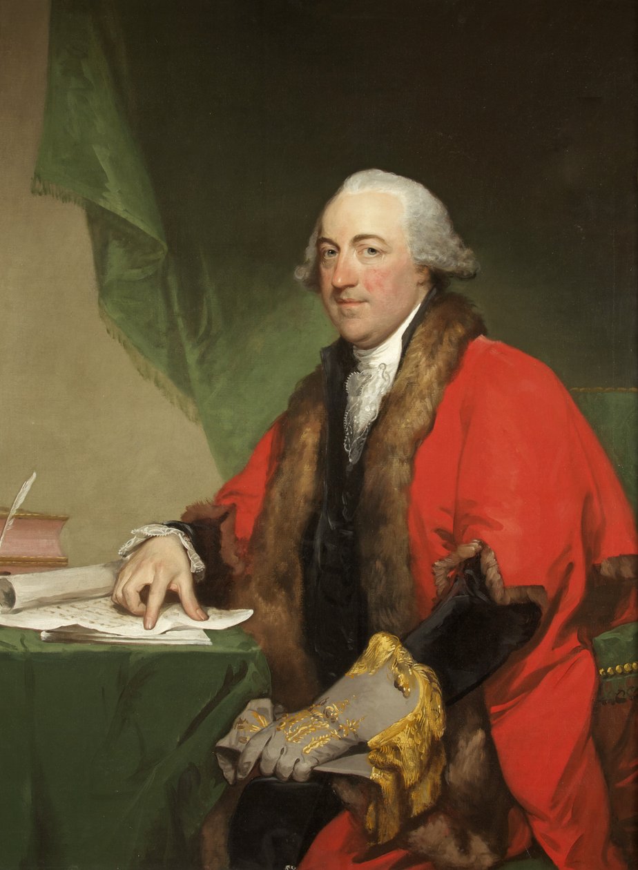 Henry Cruger z New Yorku, starosta Bristolu a mistr společnosti The Merchant Venturers Society od Gilbert Stuart