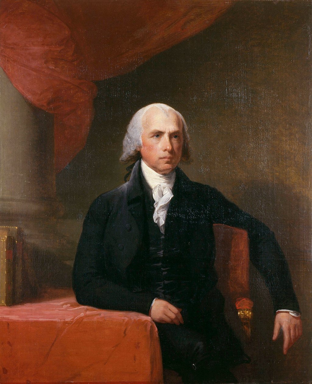 James Madison (1751-1836), americký politik od Gilbert Stuart
