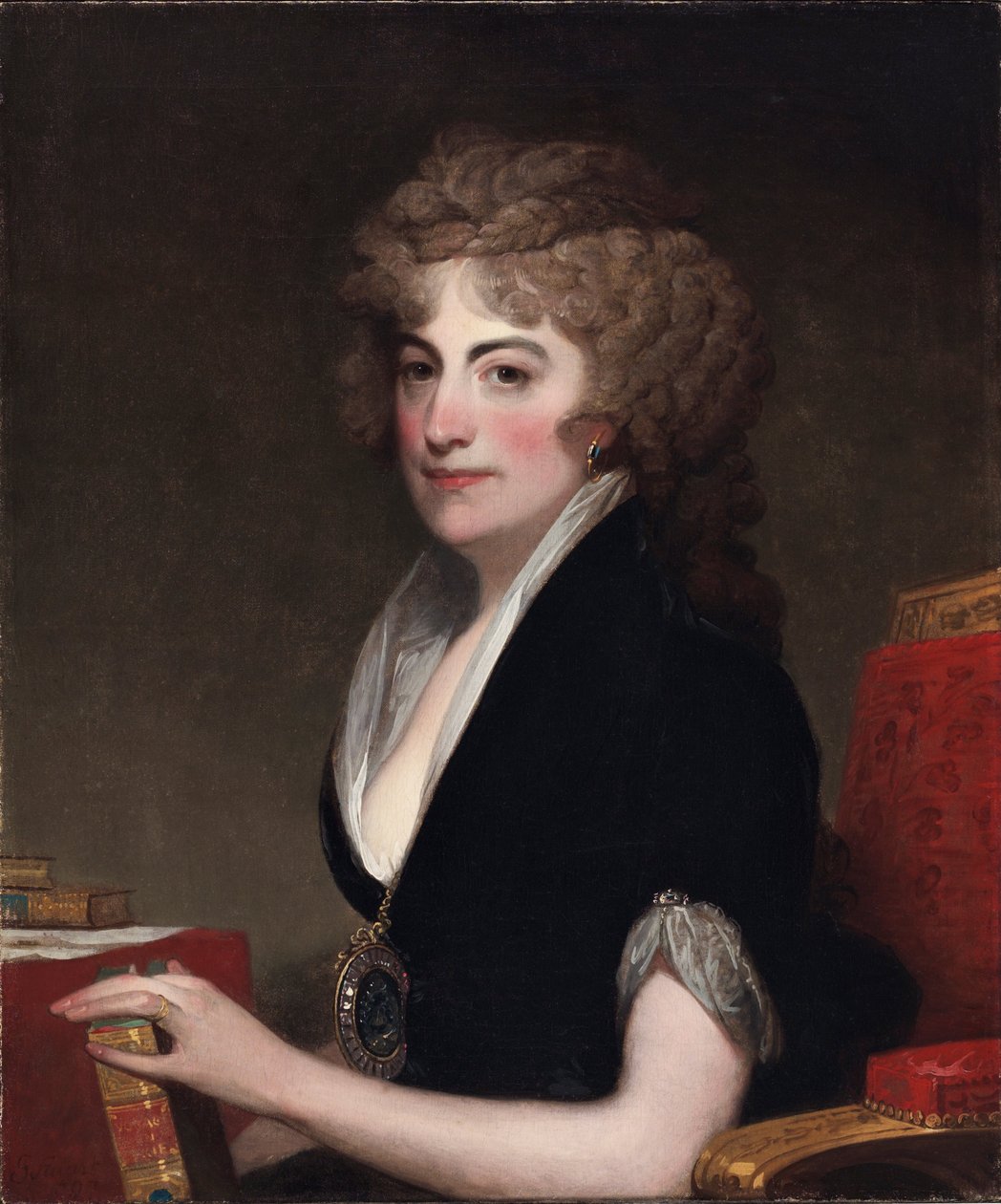 Portrét Anne Willing Binghamové od Gilbert Stuart