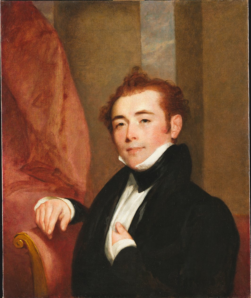 Portrét George Browna, otce malíře Johna Lewise-Browna, 1825. od Gilbert Stuart